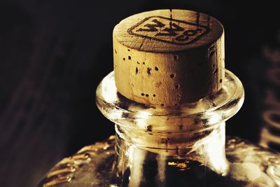 Close-up of abandoned objects