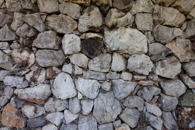 Full frame shot of stone wall