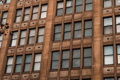 Low angle view of building in city