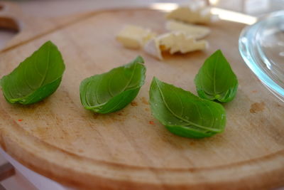 Close-up of vegetables on table