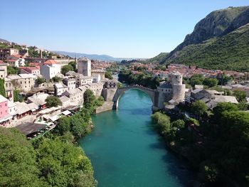River with buildings in background
