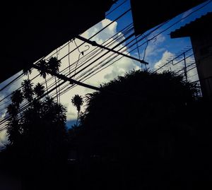 Low angle view of buildings against sky