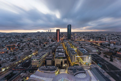 Amman cityscape view