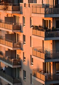 Full frame shot of residential building