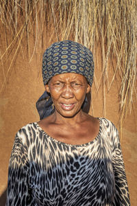 Portrait of a smiling young woman