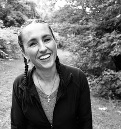 Portrait of a smiling young woman