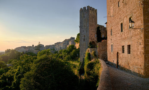 View of historical building against sky