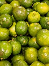 Full frame shot of fruits in market