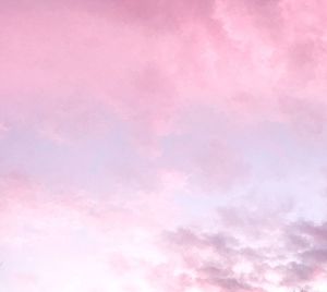 Low angle view of pink sky