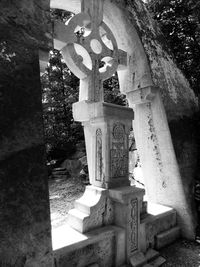 Facade of a temple