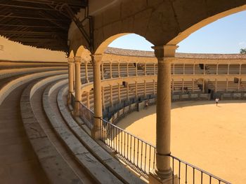 View of bullfight arena