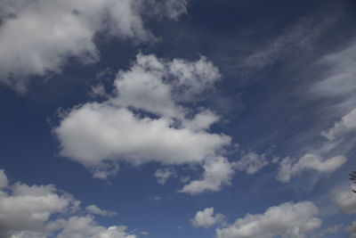 Low angle view of sky