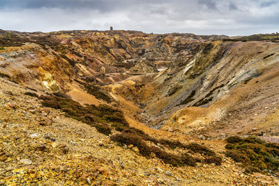 Parys mountain was once the largest copper mine in the world.