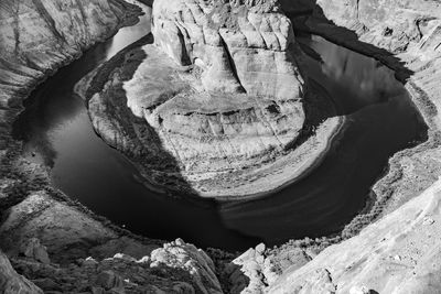 Close-up of rock formations