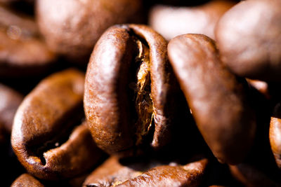 Close-up of coffee beans