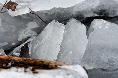 Close-up of snow