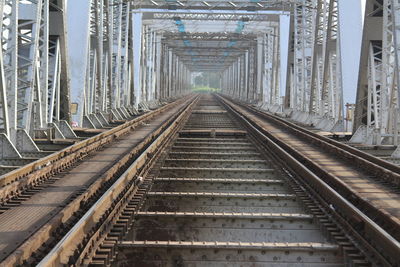 View of railroad tracks