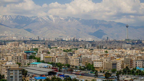 Aerial view of a city