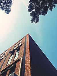 Low angle view of building against sky