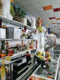 Woman standing in store