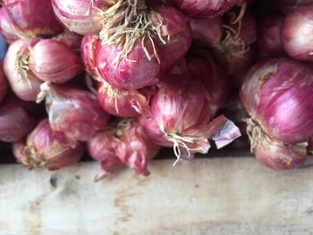 Close-up of fresh vegetables in market