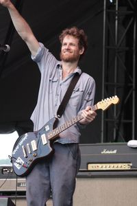 Young man playing guitar