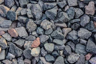 Full frame shot of stones