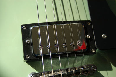 Close-up of guitar