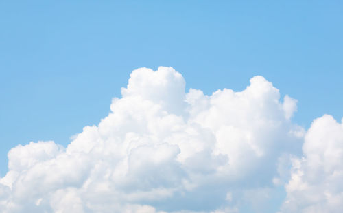 Low angle view of clouds in sky