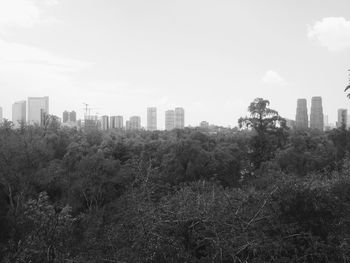 Cityscape against sky