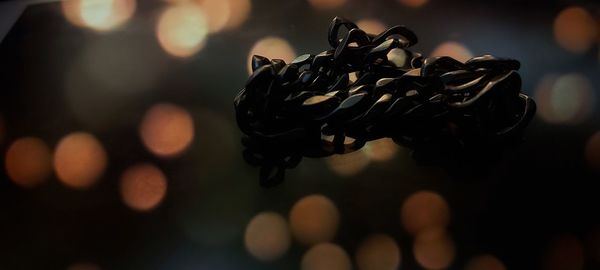 Close-up of crab in sea