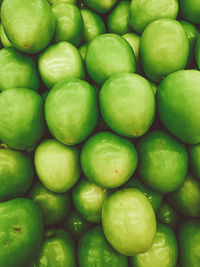 Plums in the market