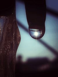 Close-up of light bulb