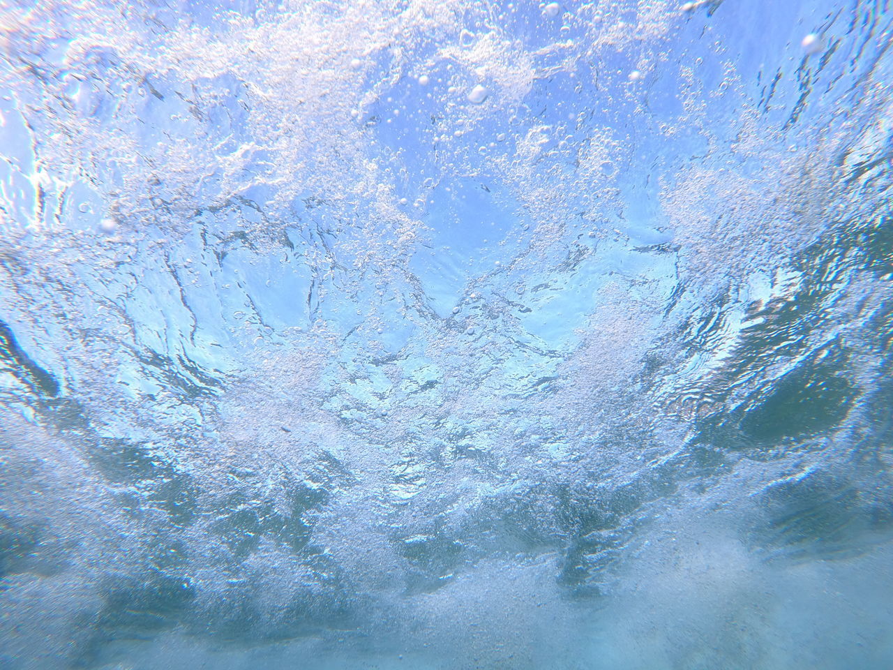 CLOSE-UP OF FROZEN WATER