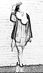 Close-up of brick wall