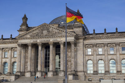View of historical building against sky