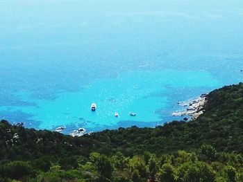 Boat in sea