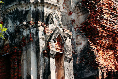 Low angle view of old building