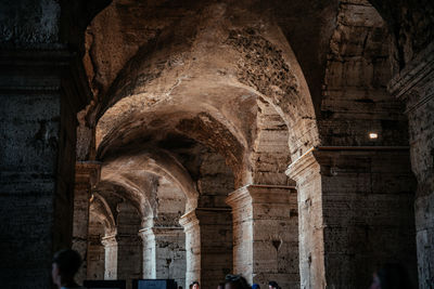 Interior of historic building