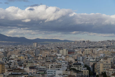 Cityscape against sky