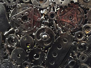 Full frame shot of rusty metal