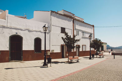 Built structure against clear sky