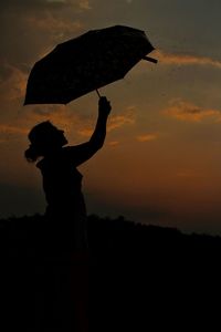 Girl with a umbrella