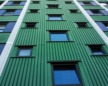 Low angle view of modern building