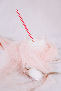 Close-up of drink in glass