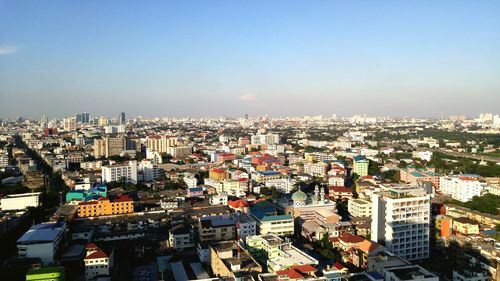 Cityscape against sky