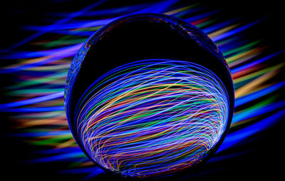 Close-up of multi colored bubbles