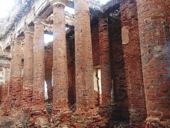 Low angle view of a temple