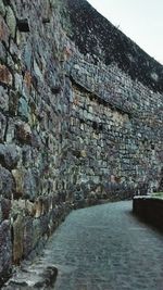 Brick wall with brick wall