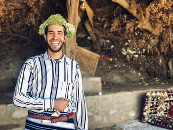 Traditional saudi dress self portrait